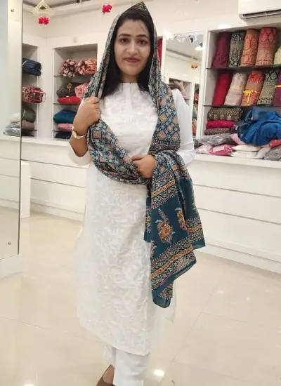 Charming bride Nivya Babu adorned... - Glow The Designer Hub | Facebook